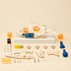 Fish Robot DIY Kit, Educational STEM Toy (ONLINE ORDER ONLY)