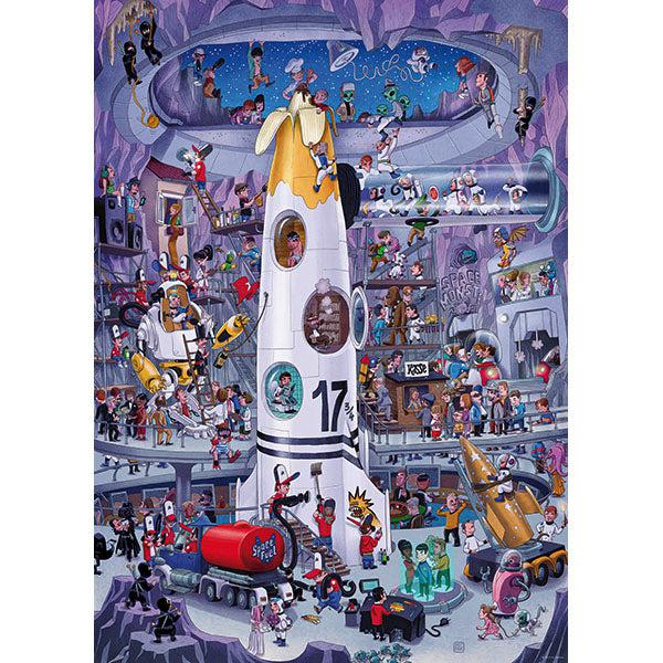 Rocket Launch 1000 Piece Jigsaw Puzzle Heye (ONLINE ORDER ONLY)