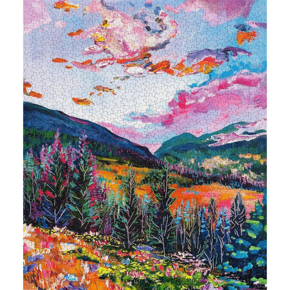 Rocky Mountain Twilight 1000 Piece Jigsaw Puzzle Springbok (ONLINE ORDER ONLY)