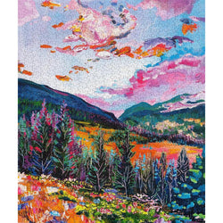 Rocky Mountain Twilight 1000 Piece Jigsaw Puzzle Springbok (ONLINE ORDER ONLY)