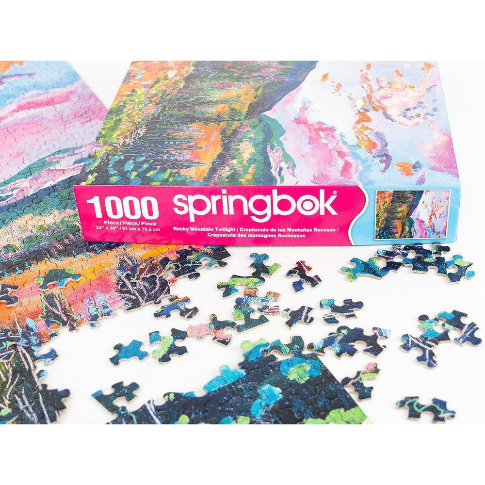 Rocky Mountain Twilight 1000 Piece Jigsaw Puzzle Springbok (ONLINE ORDER ONLY)