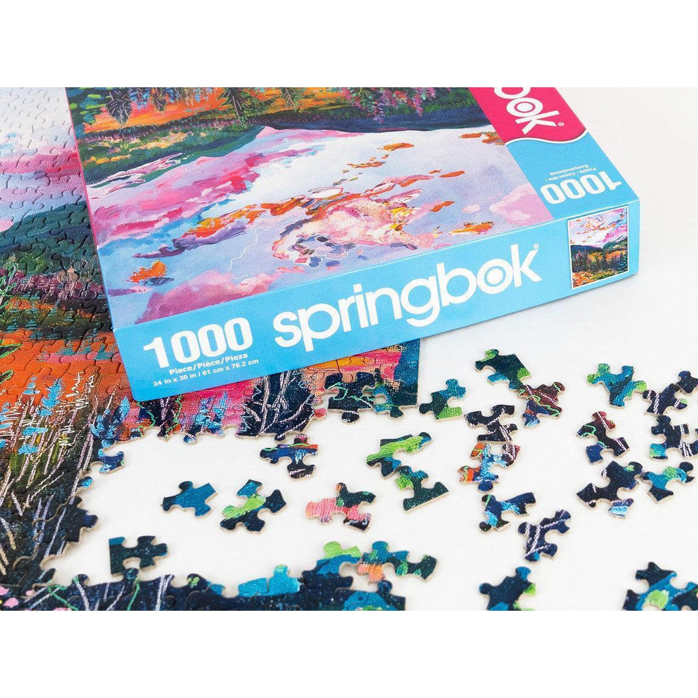 Rocky Mountain Twilight 1000 Piece Jigsaw Puzzle Springbok (ONLINE ORDER ONLY)