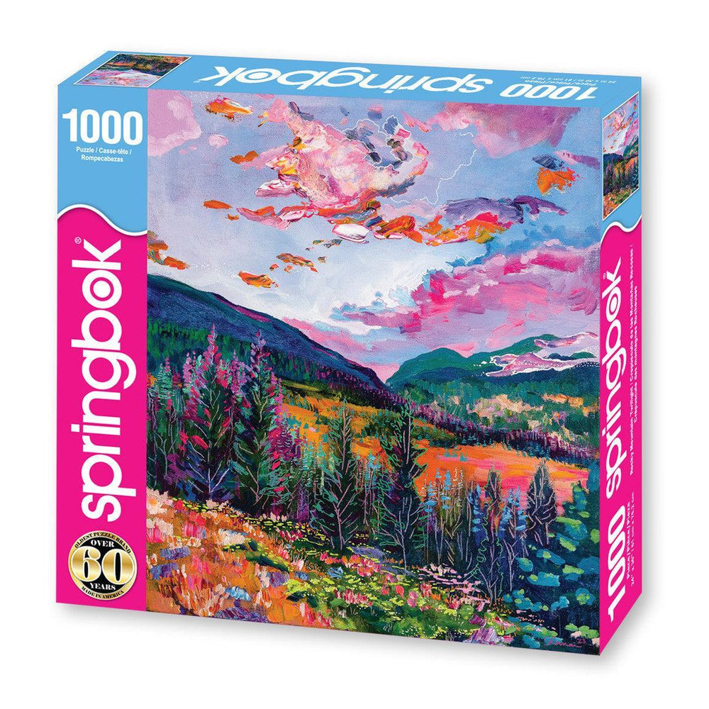 Rocky Mountain Twilight 1000 Piece Jigsaw Puzzle Springbok (ONLINE ORDER ONLY)