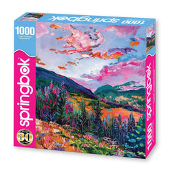 Rocky Mountain Twilight 1000 Piece Jigsaw Puzzle Springbok (ONLINE ORDER ONLY)