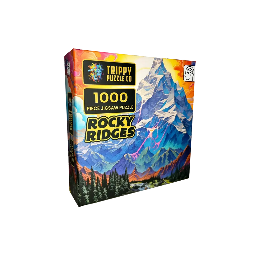 Rocky Ridges 1000 Piece Jigsaw Puzzle Trippy