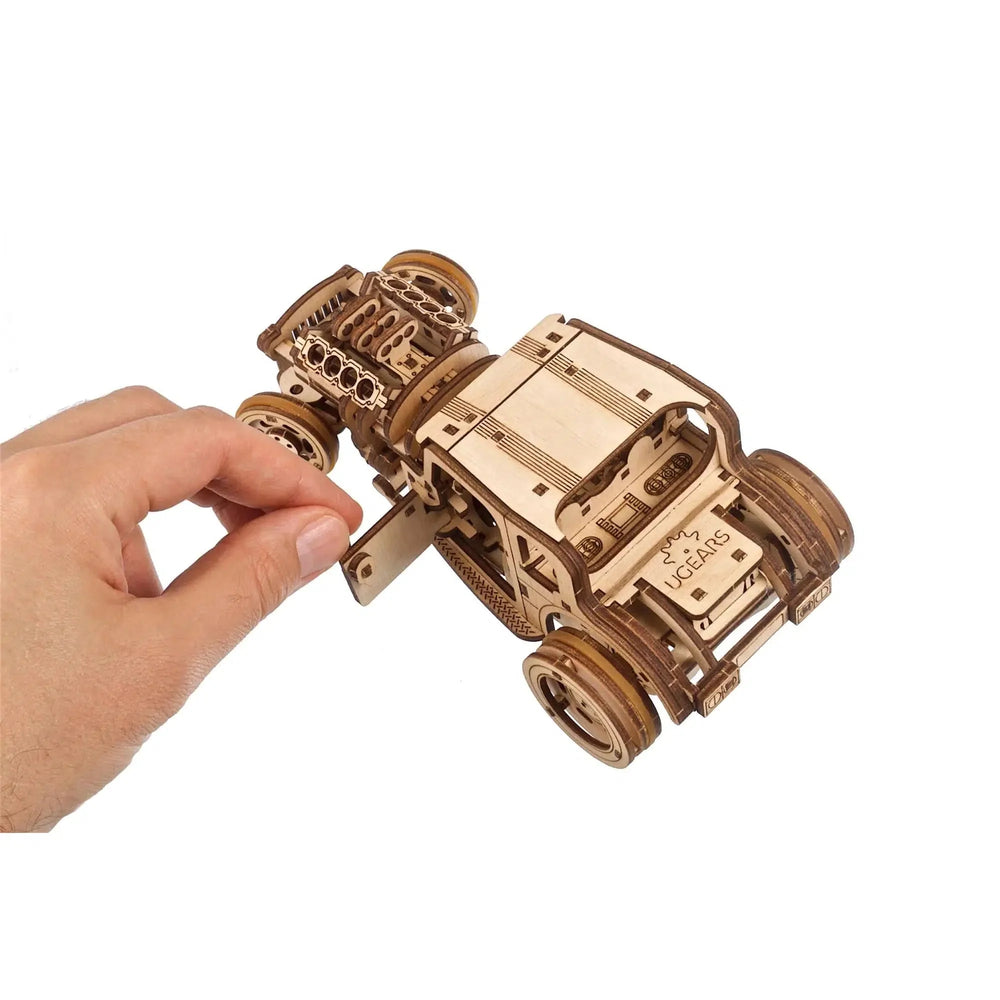 Rod Furious Mouse 3D Wood Model Kit UGEARS (ONLINE ORDER ONLY)