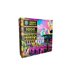Roman Riddle 1000 Piece Jigsaw Puzzle Trippy