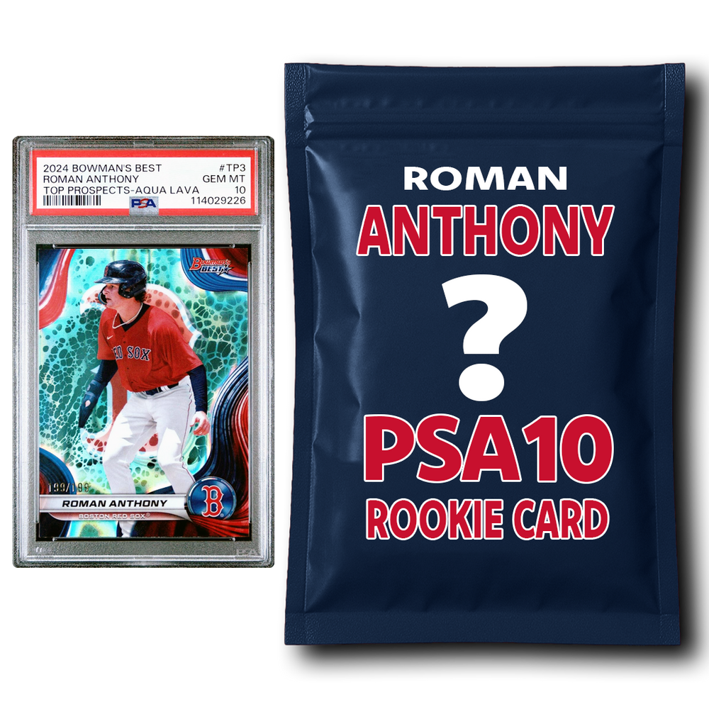 Roman Anthony PSA 10 Graded Rookie Baseball Card Mystery Pack (ONLINE ORDER ONLY)