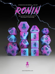 Kraken Dice Matte Dice Sets for TTRPGS (ONLINE ORDER ONLY)