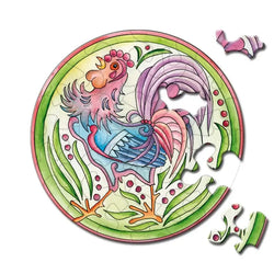 Rooster 33 Piece Mini Matchbox Jigsaw Puzzle Curiosi (ONLINE ORDER ONLY)