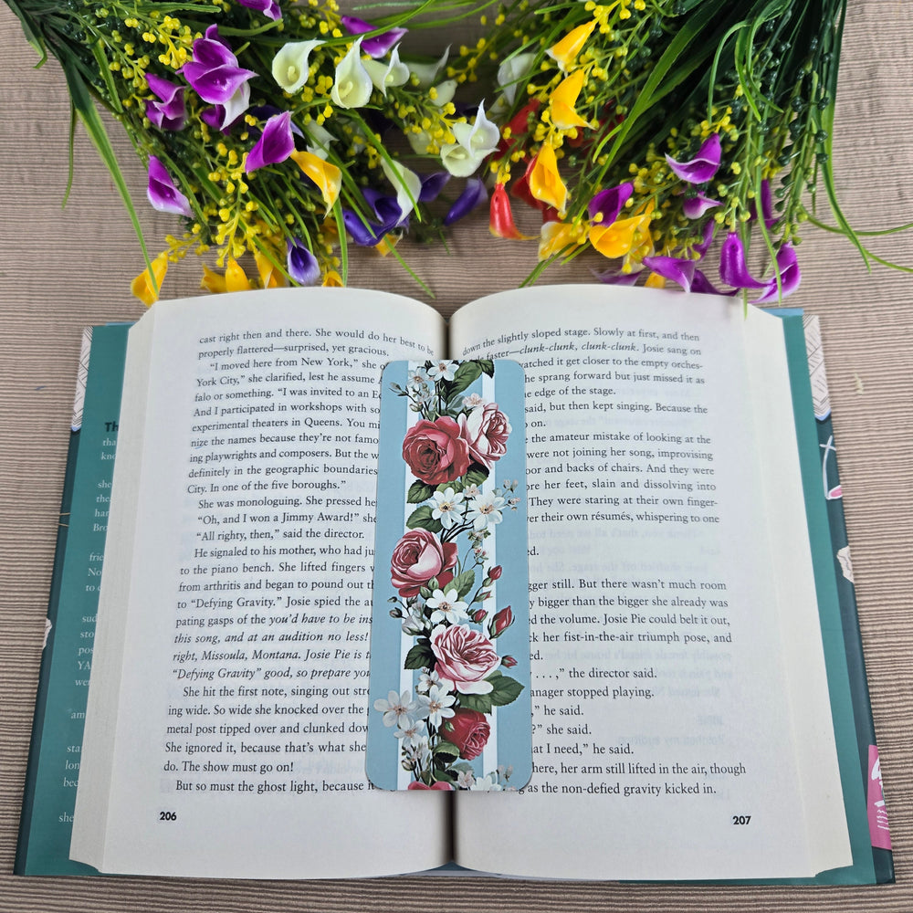Roses and Stripes Bookmark (ONLINE ORDER ONLY)