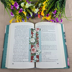 Roses and Stripes Bookmark (ONLINE ORDER ONLY)