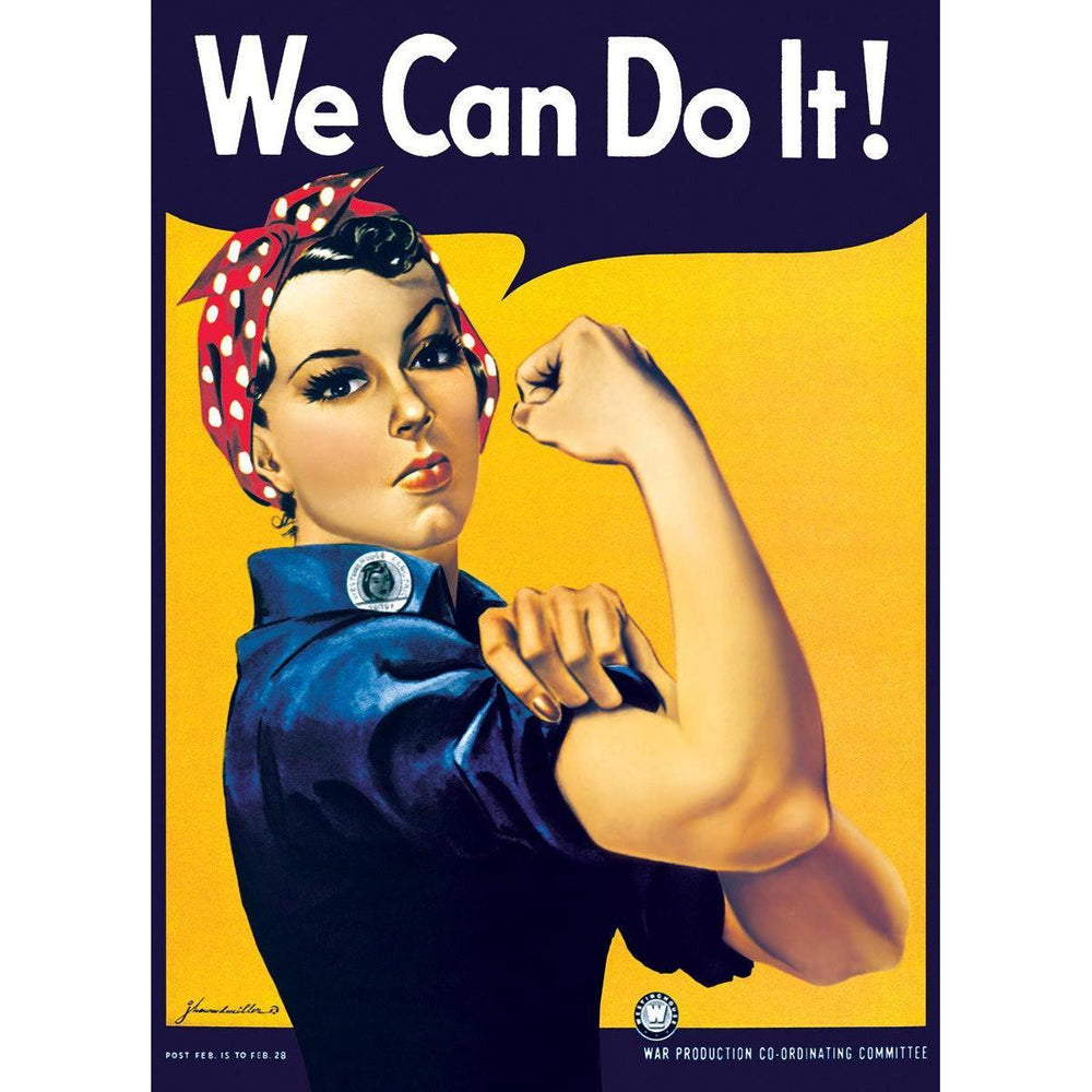 Rosie the Riveter 1000 Piece Jigsaw Puzzle Eurographics (ONLINE ORDER ONLY)