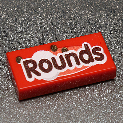 Rounds - Custom Printed 1x2 Tile (Online Order Only)