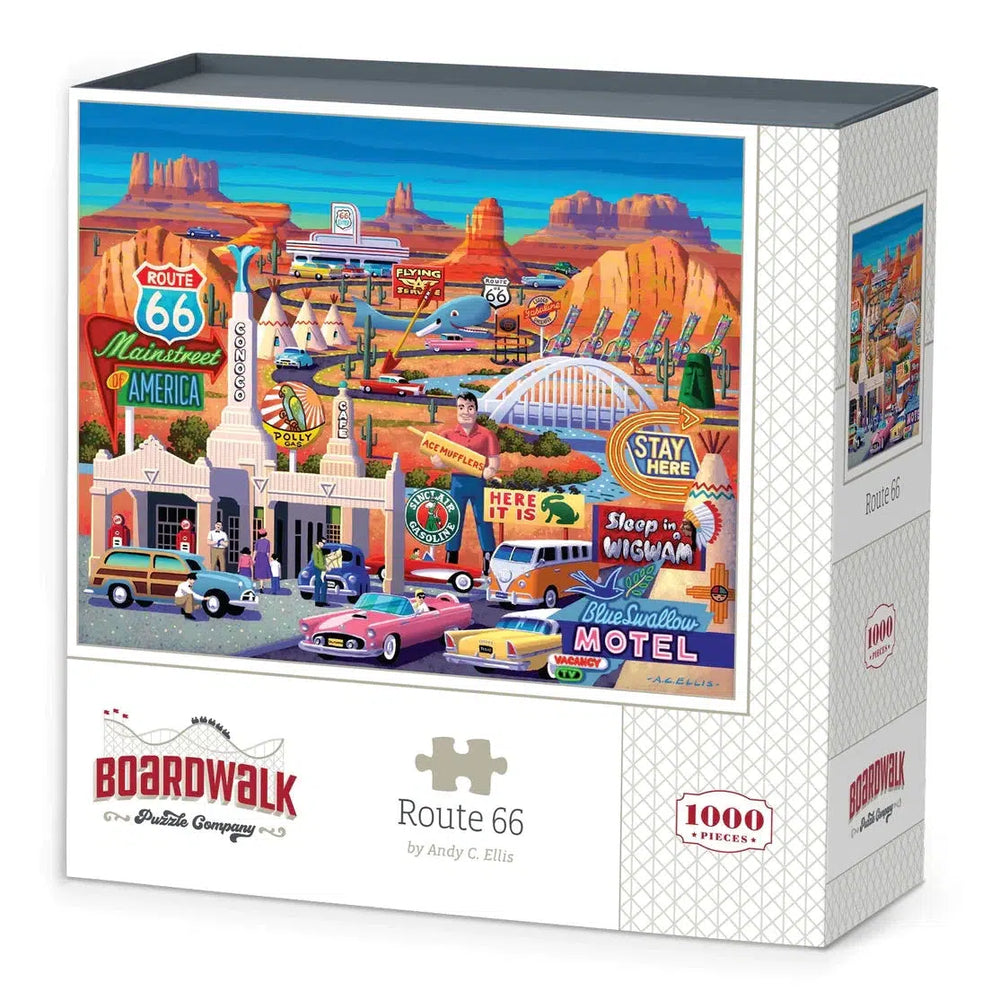 Route 66 1000 Piece Jigsaw Puzzle Boardwalk (ONLINE ORDER ONLY)