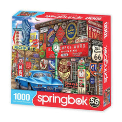 Route 66 1000 Piece Jigsaw Puzzle Springbok (ONLINE ORDER ONLY)