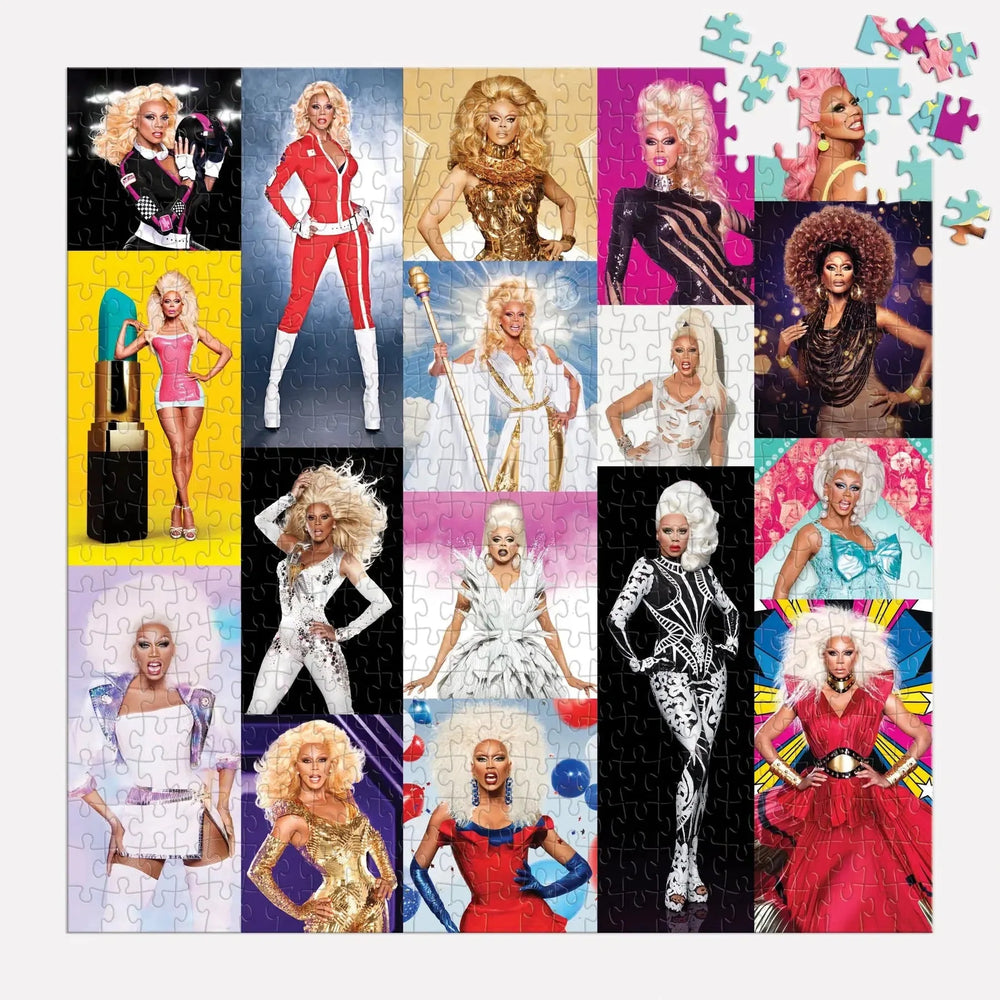RuPaul's Drag Race 500 Piece Jigsaw Puzzle Galison (ONLINE ORDER ONLY)