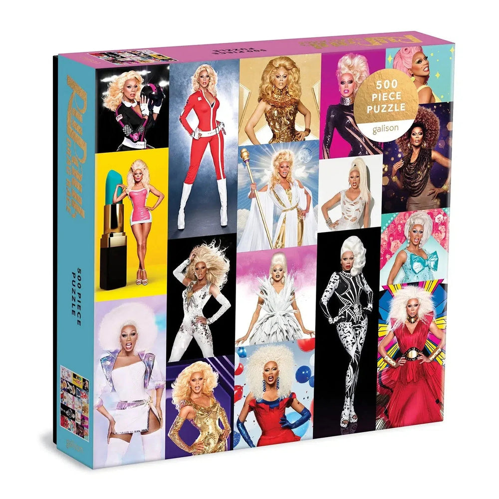 RuPaul's Drag Race 500 Piece Jigsaw Puzzle Galison (ONLINE ORDER ONLY)