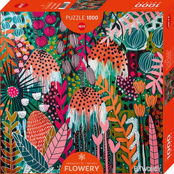 Ruby Sunshine Flowery 1000 Piece Jigsaw Puzzle Heye (ONLINE ORDER ONLY)
