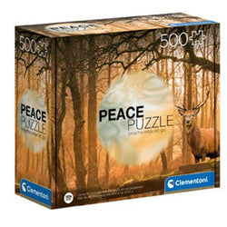 Rustling Silence "Peace Puzzle" 500 Piece Jigsaw Puzzle Clementoni (ONLINE ORDER ONLY)