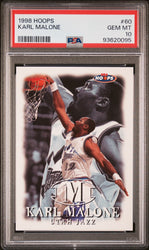 1998 HOOPS KARL MALONE  #60 - PSA 10 (Online Order Only)