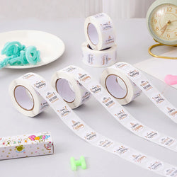100-500pcs Cute Happy birthday Stickers for Gift Wrapping Decoration Envelope Sealing Label Kids toys Stationery Stickers 1inch (ONLINE ORDER ONLY)