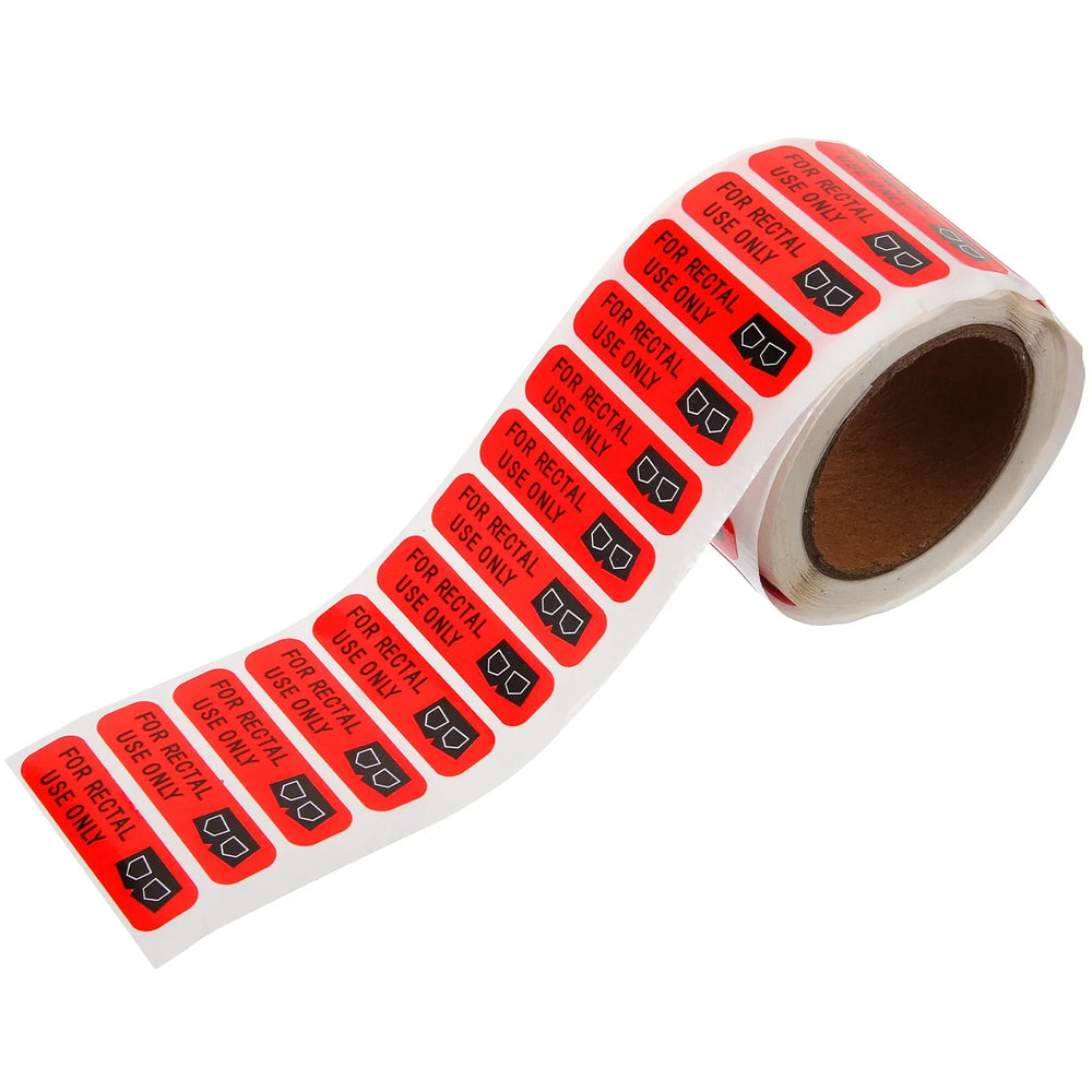 1 Roll of 500pcs “For Rectal Use Only” Stickers (ONLINE ORDER ONLY)