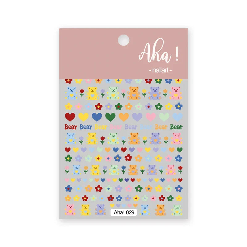 1Pc Cherry Fruit Nail Sticker Nail Art Decals Summer Lemon Grapefruit Self Adhesive DIY Nail Stickers Aha Series Nail Art Decor (Online Order Only)