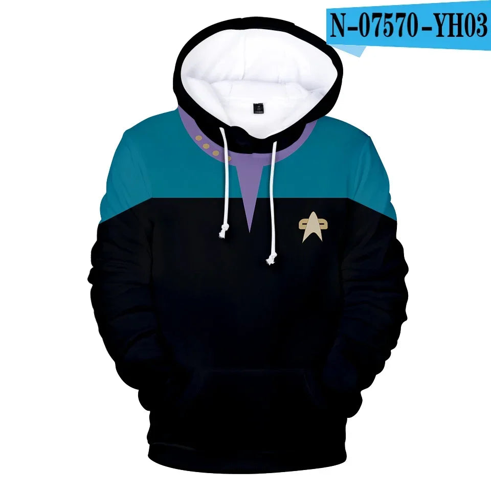 Star Trek The Next Generation Hoodie - 6 Variants (ONLINE ORDER ONLY)