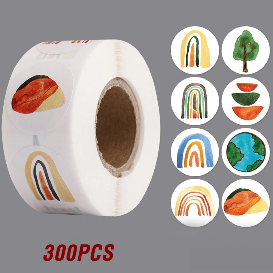 100-500pcs Teacher Reward Sticker Fun Motivation Animal Stickerfor School Teacher Student Stationery Stickers Kids (Online Order Only)