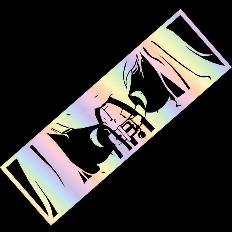 Anime Sticker For Car PVC Vinyl Decal Automobile Modification Window Bumper Decoration Interior Accessories PVC Decals (ONLINE ORDER ONLY)