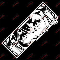 Japanese Anime Character For Car Sticker Die Cutting Vinyl Decal Girl Decoration Notebook Bumper Window External Accessories (ONLINE ORDER ONLY)