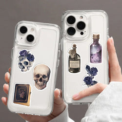 50PCS Cool Gothic Graffiti Skull Stickers Decals Kids Toy DIY Diary Suitcase Scrapbook Phone Laptop Bike Sticker (ONLINE ORDER ONLY)