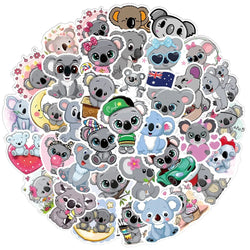 10/50Pcs Kawaii Koala Bear PVC Waterproof Stickers Scrapbooking Diy Luggage Cup Sticker Stationery Supplies 2022 (ONLINE ORDER ONLY)