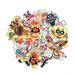 Anpanman Waterproof Stickers 10/30/57Pcs for Suitcase, Skateboard, Laptop, Luggage, Fridge, Phone, Car, DIY Decal (ONLINE ORDER ONLY)