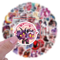 60/120Pcs Helluva Boss Cartoon Sticker Packs (ONLINE ORDER ONLY)