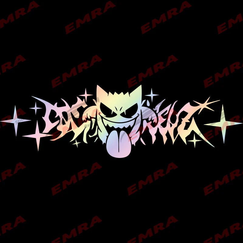 JDM Car Stickers for Cosmicwheelz Drift Stance Anime Sticker Dream Build Escape After The File Glass Decoration Vinyl Decals (ONLINE ORDER ONLY)