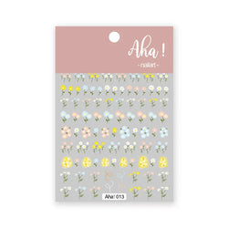 1pc Cute White Cloud Nail Stickers Ultra Thin Nail Art Stickers Self Adhesive Decals Star Moon/Flower/Clouds Kawaii Nail Decals (Online Order Only)