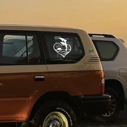 CUTE Dolphin Stickers Make Your Car Look Fun and Lovable,for  Cars, Trucks, Walls, Laptops, Windows, Motorcycles, Bumpers (ONLINE ORDER ONLY)