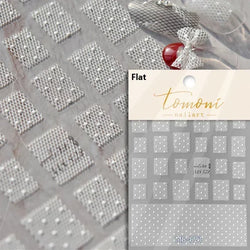 Geometric French Style Colorful Square Grid Rhombus Line Stripe Bowknot 3D Self Adhesive Nail Art Stickers Shiny Manicure Decals (ONLINE ORDER ONLY)