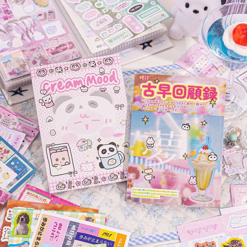 50Pcs Y2K Cute Cut Film Sticker Book for Phone Camera Luggage Journal  DIY Collage Sticker Kawaii Decoration Sticker Gift (ONLINE ORDER ONLY)