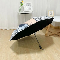 One Piece Nika Luffy Fold Umbrella Automatic Sunscreen (ONLINE ORDER ONLY)