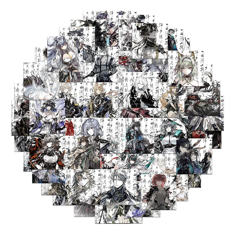 Arknights Material Stickers 10/30/56pcs for Laptop Phone Suitcase Fridge Bike Luggage Decals (ONLINE ORDER ONLY)