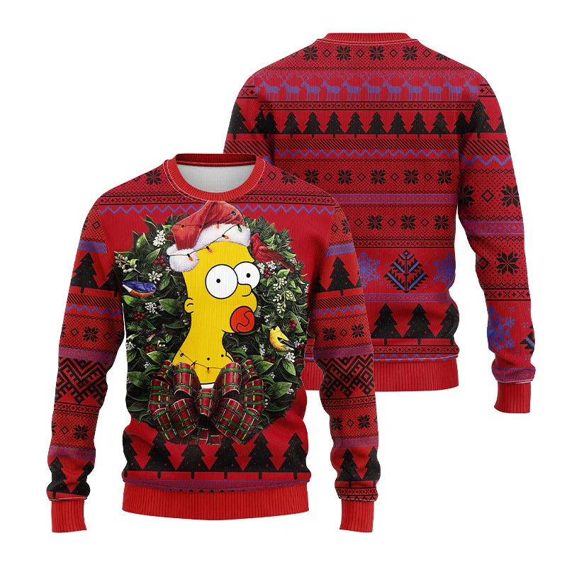 Simpsons Ugly Christmas Sweater - The Simpsons (ONLINE ORDER ONLY)