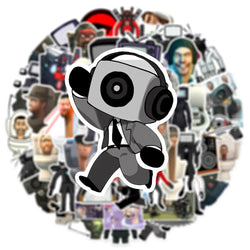 10/30/50PCS Skibidi Toilet Game Cartoon Stickers Graffiti Decals DIY Decoration Laptop Skateboard Notebook Car Kids Sticker Toys (ONLINE ORDER ONLY)