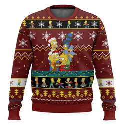 Simpsons Ugly Christmas Sweater - Worst Xmas Ever (ONLINE ORDER ONLY)