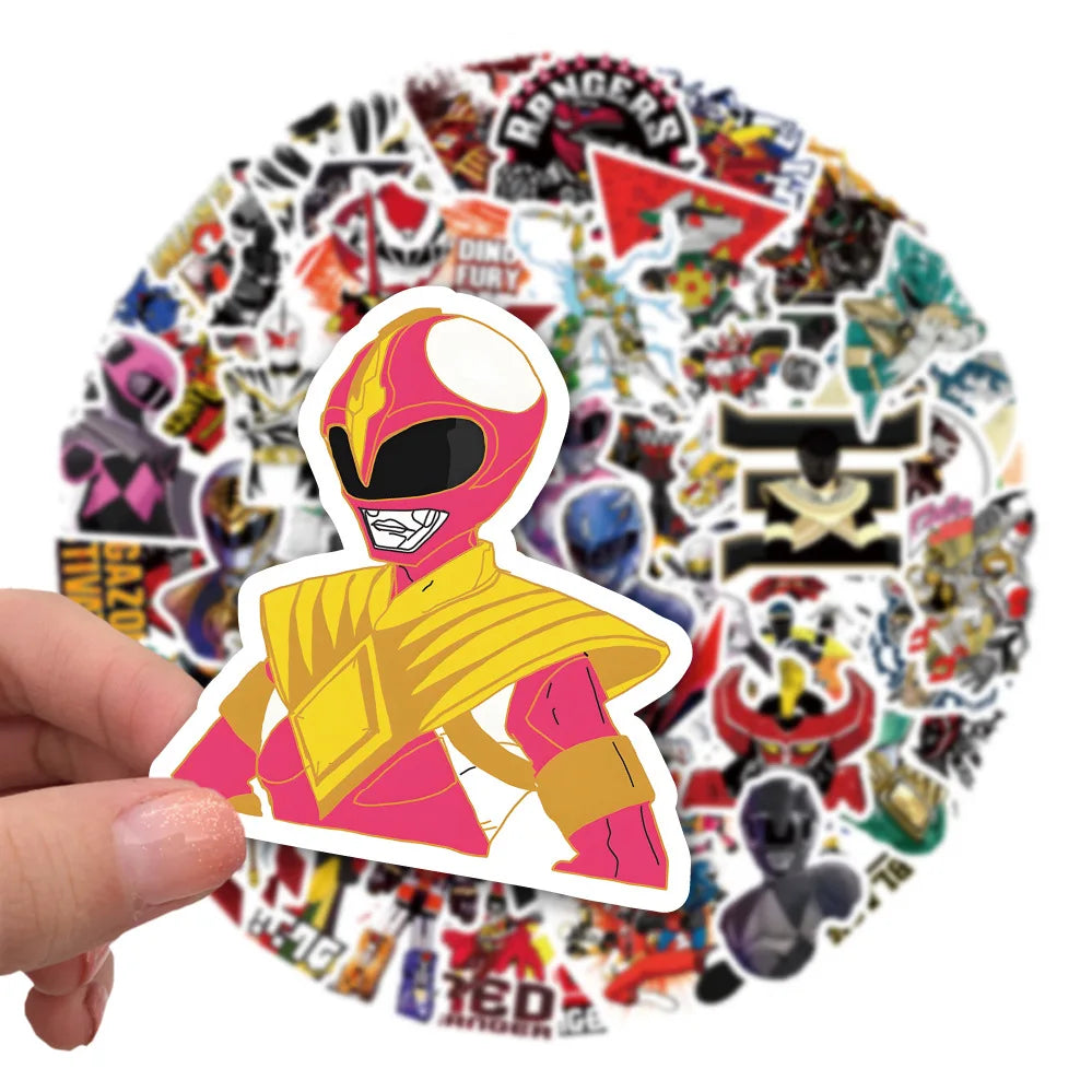 60pcs Power Rangers Sticker Pack (Online Order Only)