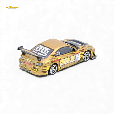 (Pre-Order) INNO64 TOP SECRET Silvia S15 D1GP Champion 2004 - Gold 1:64 (ONLINE ORDER ONLY)