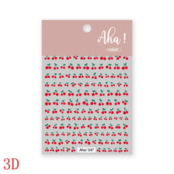 1Pc Summer Nail Art Sticker Lemon Nail Decal Nail Art Supplies Cute Fruit Strawberry Cherry Watermelon Avocado Lemon Nail Design (ONLINE ORDER ONLY)