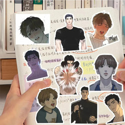 10/30/66pcs Anime Korean Manwha Jinx Stickers Joo Jaekyung Kim Dan Manga Decals Laptop Motorcycle Phone Car Waterproof Sticker (ONLINE ORDER ONLY)